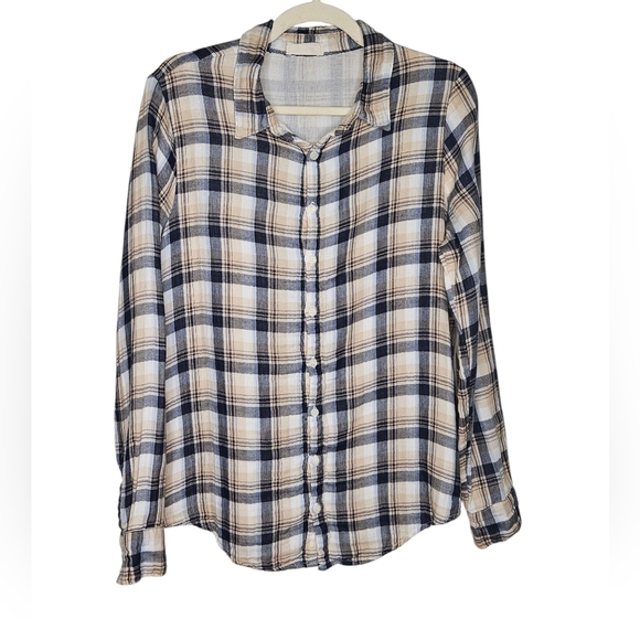 CP Shades Tops - CP Shades Plaid Button Front Shirt, Size S, EUC (Sample)